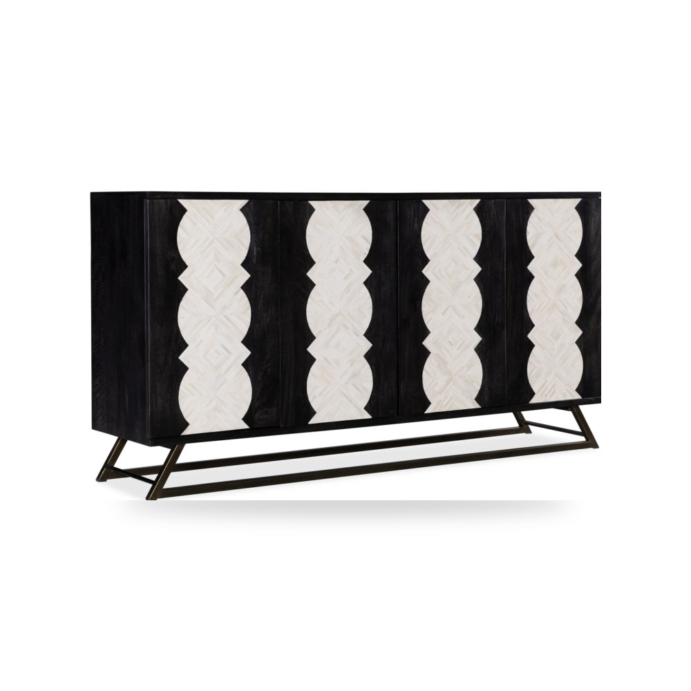 طاولة تلفزيون أحمر هوكر فيرنتشر Hooker Furniture موديل 7228 85087 99