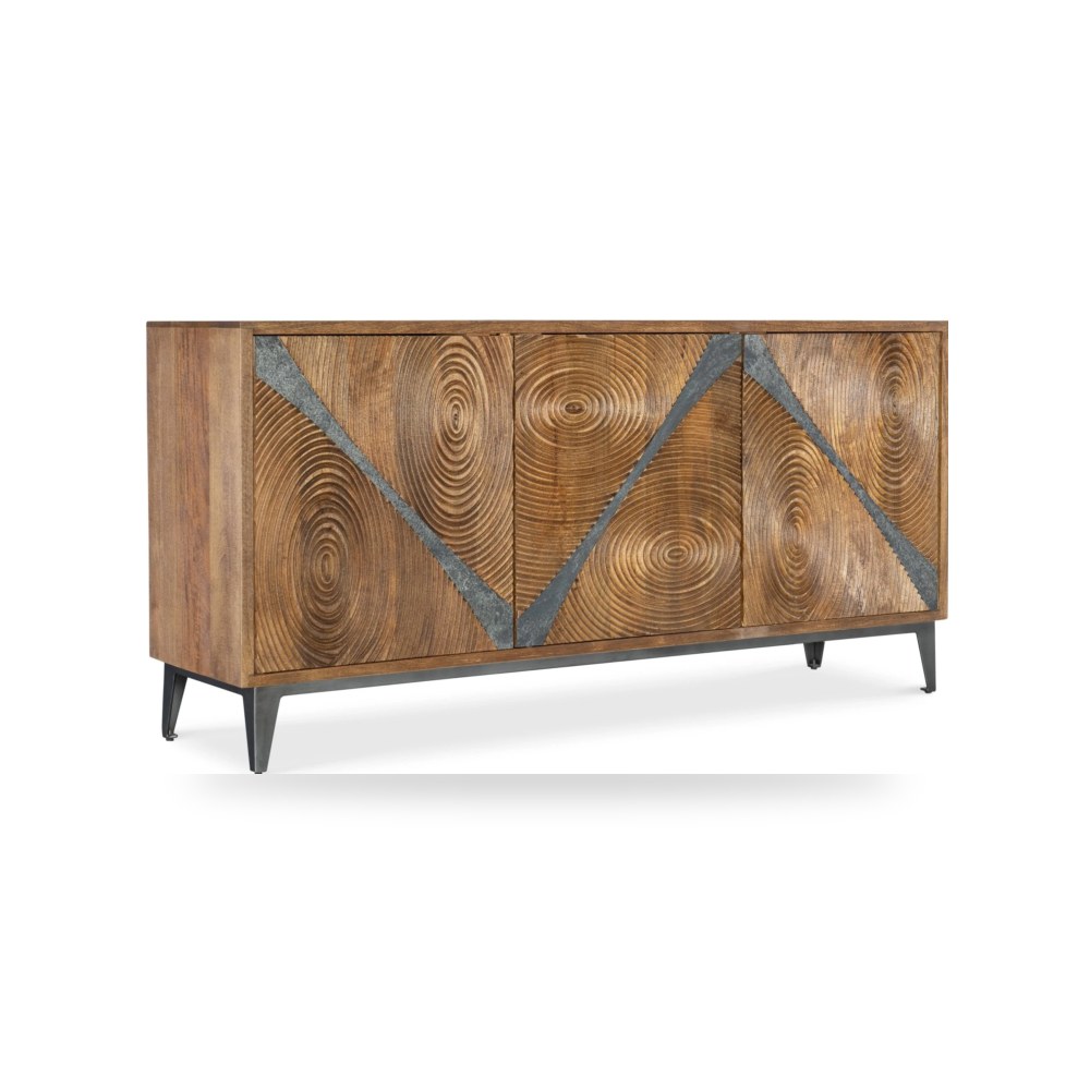 طاولة تلفزيون أحمر هوكر فيرنتشر Hooker Furniture موديل 7228 85076 85