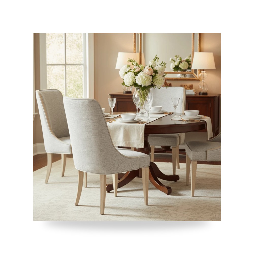 كرسي جلوس بتصميم أنيق - كرسي Hooker موديل 6500 75500 80 - من Hooker Furniture - طراز