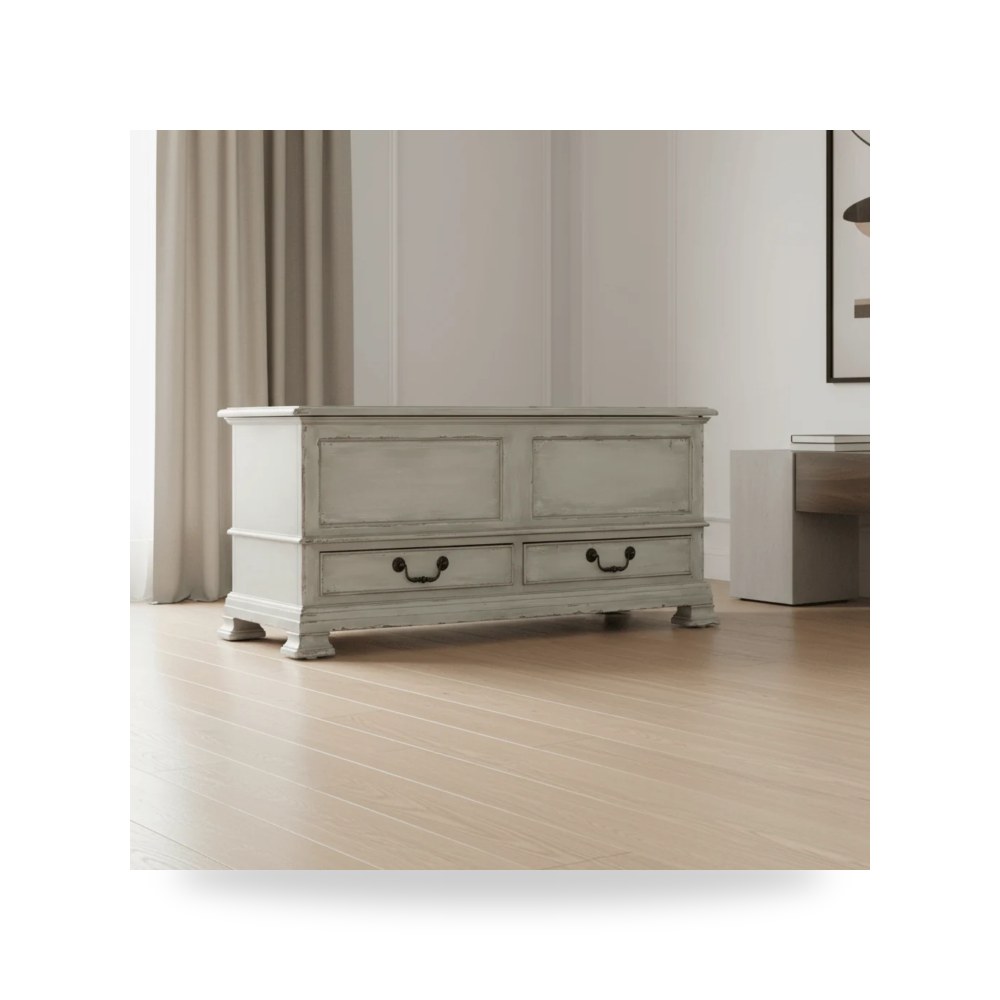 صندوق وخزانة بطانيات ومفروشات تشارلستون Charleston Blanket Chest من هوكر Hooker Furniture