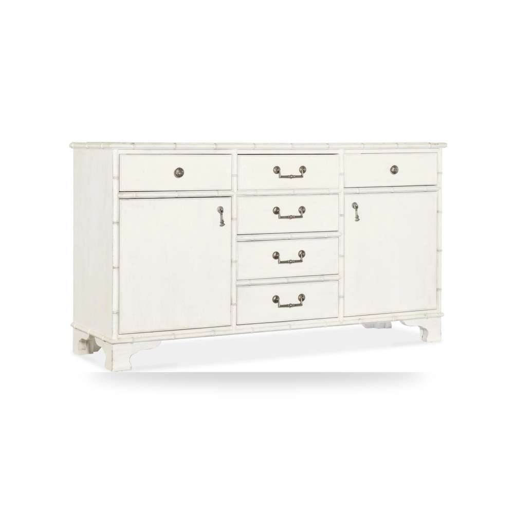 بوف ومسند قدم عثماني - بوفيه كونسول Hooker موديل 6750 75901 06 - من Hooker Furniture