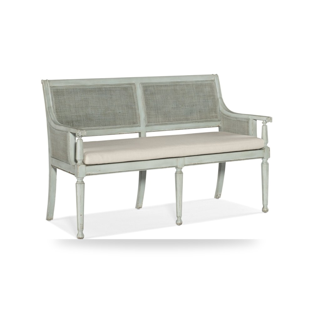 مقعد بنش جلوس منجد فاخر هوكر للأثاث (Hooker Furniture)