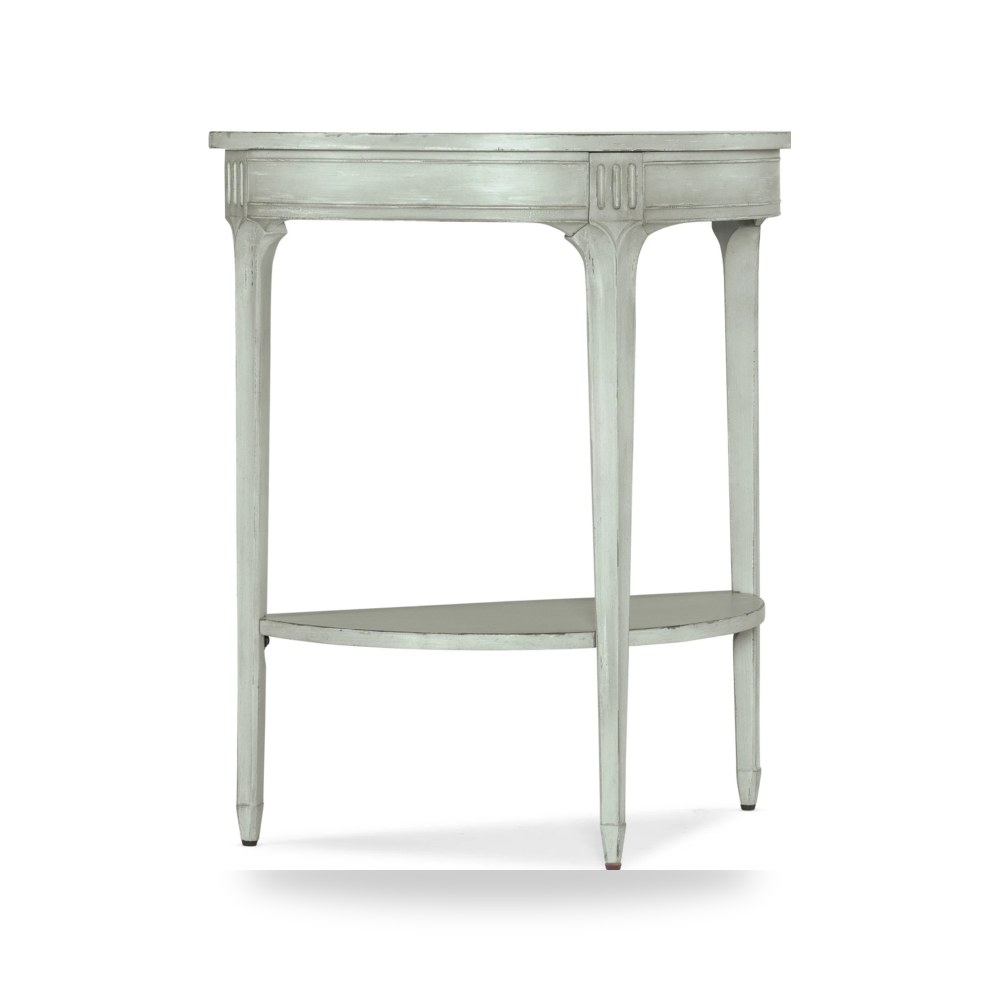 Charleston Demilune Accent Table جدول لهجة موديل 6750-50003-40 Hooker