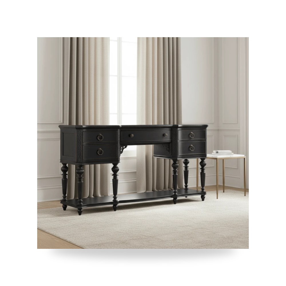 بوفيه وخزانة تقديم جانبية تشارلستون Charleston Five Drawer Server من Hooker Furniture