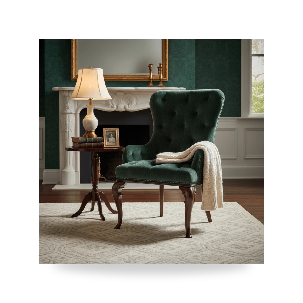 كرسي جلوس بتصميم أنيق - Charleston Host Chair كرسي مضيف - من Hooker Furniture - طراز