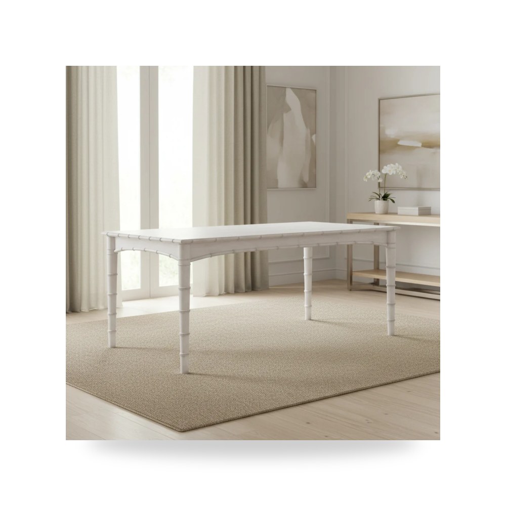 Charleston Rectangle Dining Table with 1-20in Leaf طاولة موديل 6750-75217-06 Hooker