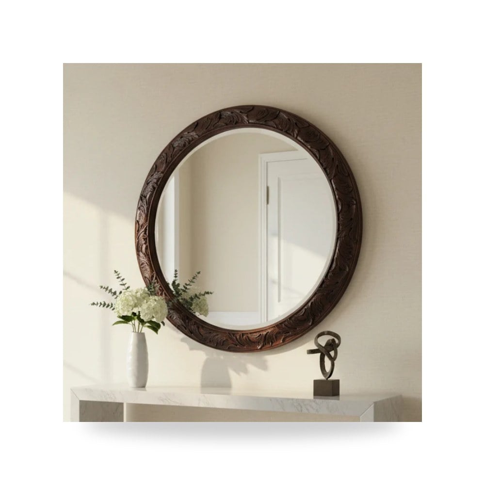 Charleston Round Mirror مرآة تشارلستون هوكر Hooker Furniture