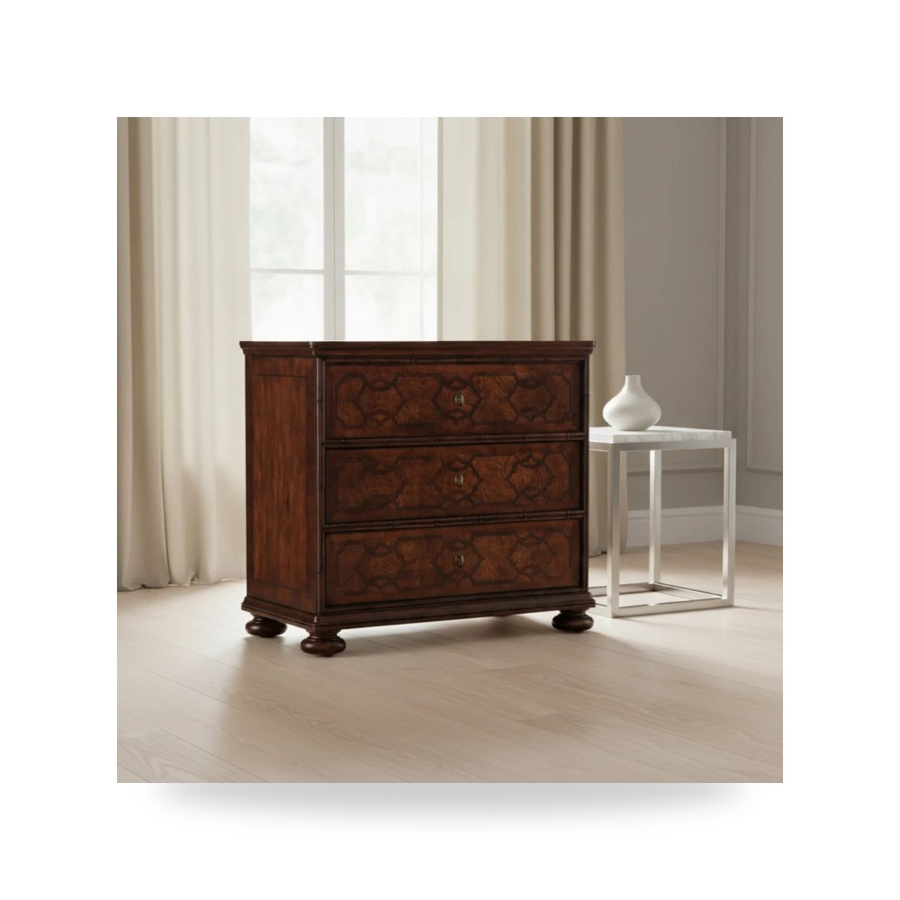 Charleston Three Drawer Nightstand منضدة موديل 6750-90116-85 Hooker