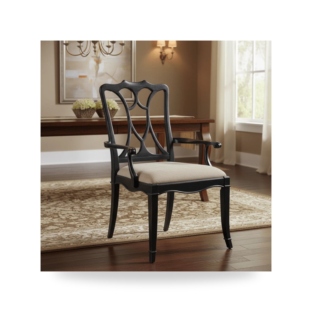 كرسي جلوس بتصميم أنيق - كرسي أحمر Hooker موديل 6750 75300 97 - من Hooker Furniture