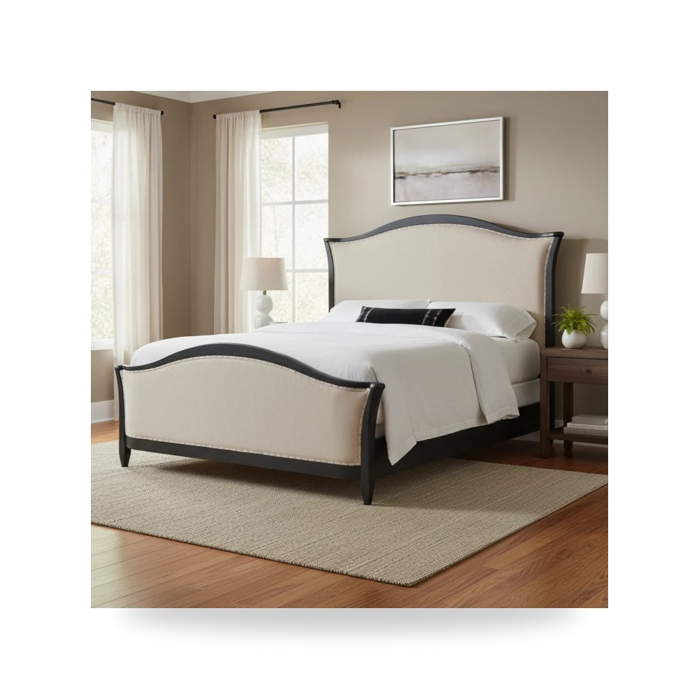 سرير نوم فاخر - سرير نوم أسود Hooker موديل 5805 90860 99 - من Hooker Furniture