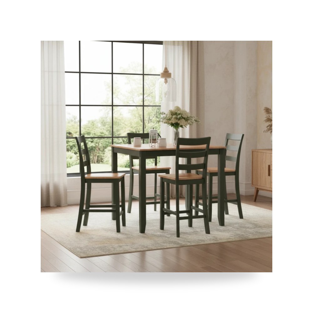 كرسي طعام فاخر - طقم غرفة طعام Ashley موديل D401 223 - طراز D401-223