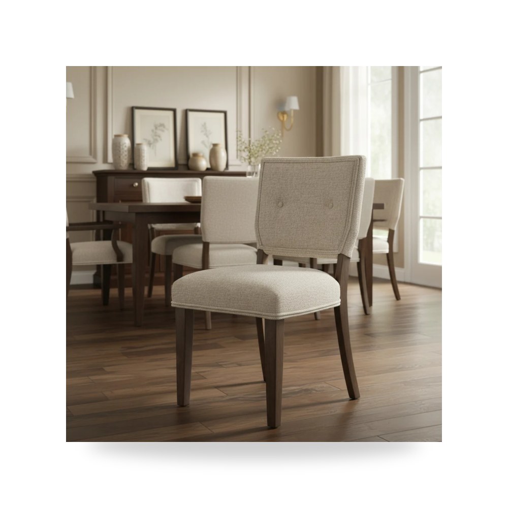 كرسي جلوس بتصميم أنيق - كرسي Veramond UPH معتمد - طراز D694-02