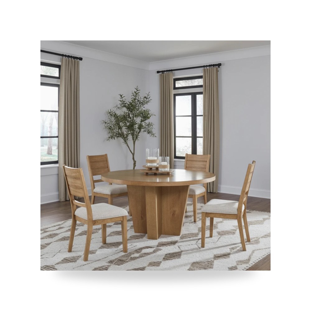 كرسي طعام فاخر - طقم غرفة طعام Ashley موديل D794 50Set2