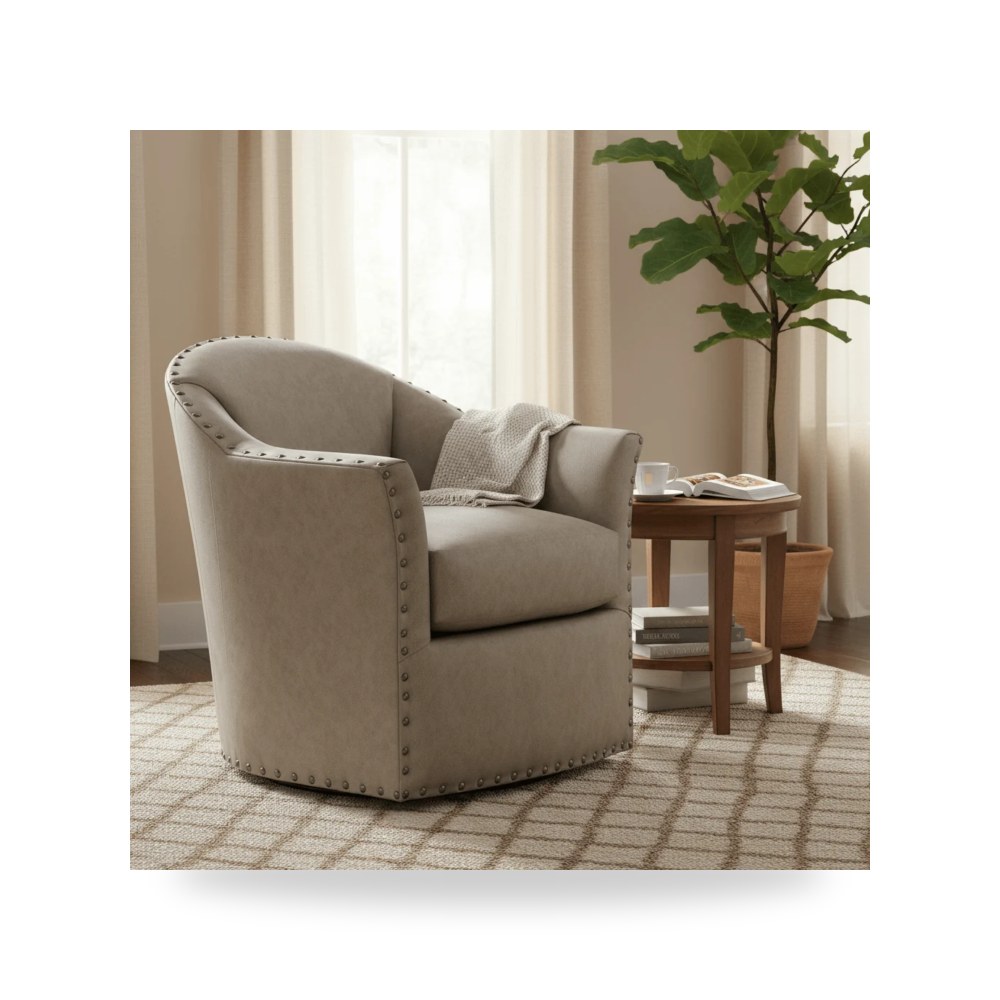 كرسي جلوس بتصميم أنيق - كرسي Fairfield Chair موديل C 6111 31 - طراز C-6111-31