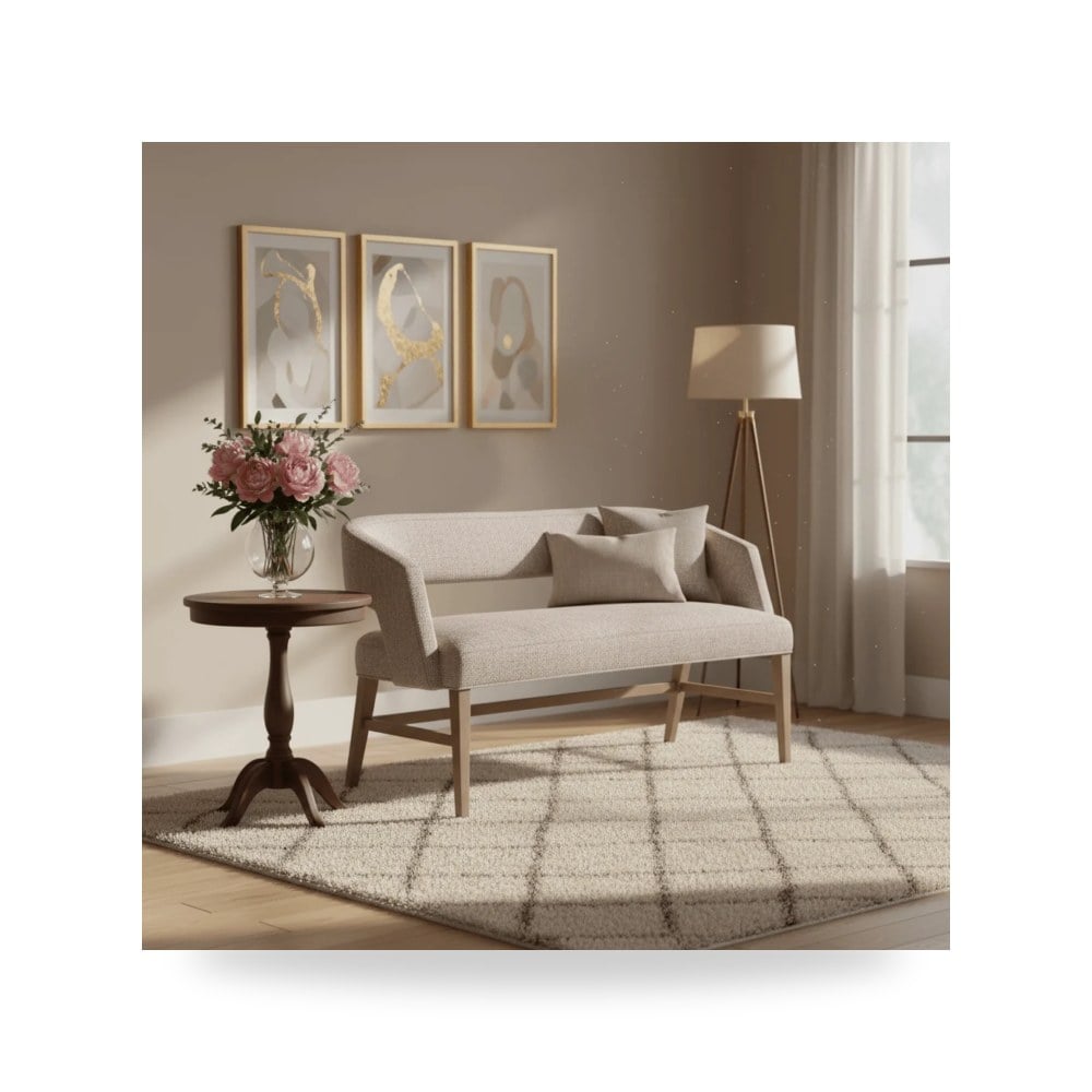 كرسي جلوس بتصميم أنيق - كرسي Bryant Settee Fairfield - من Fairfield Chair - طراز 8794-40