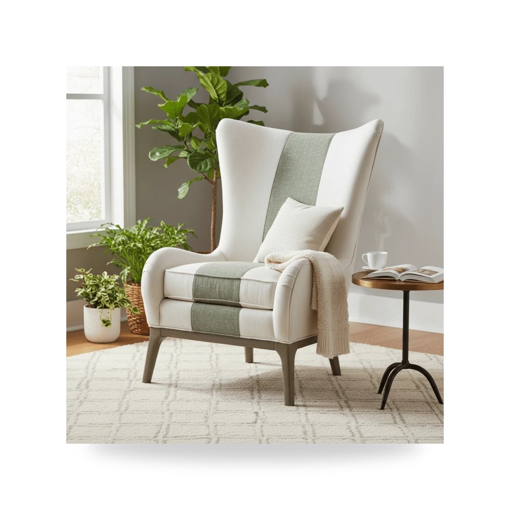 كرسي جلوس بتصميم أنيق - كرسي Casper Fairfield معتمد - من Fairfield Chair - طراز 5136-01