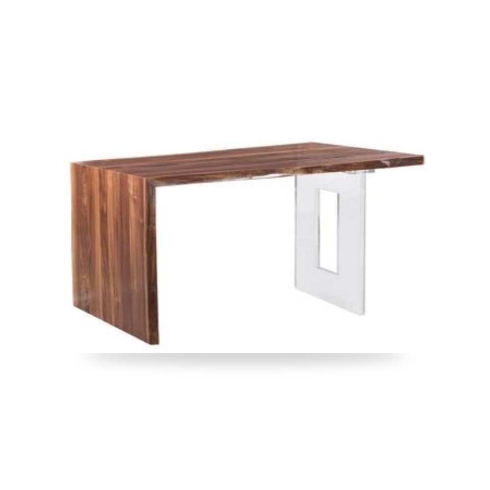 مكتب شلال خشب الجوز الطبيعي مقاس 54 بوصة موديل CW54-WD Fairfield Chair