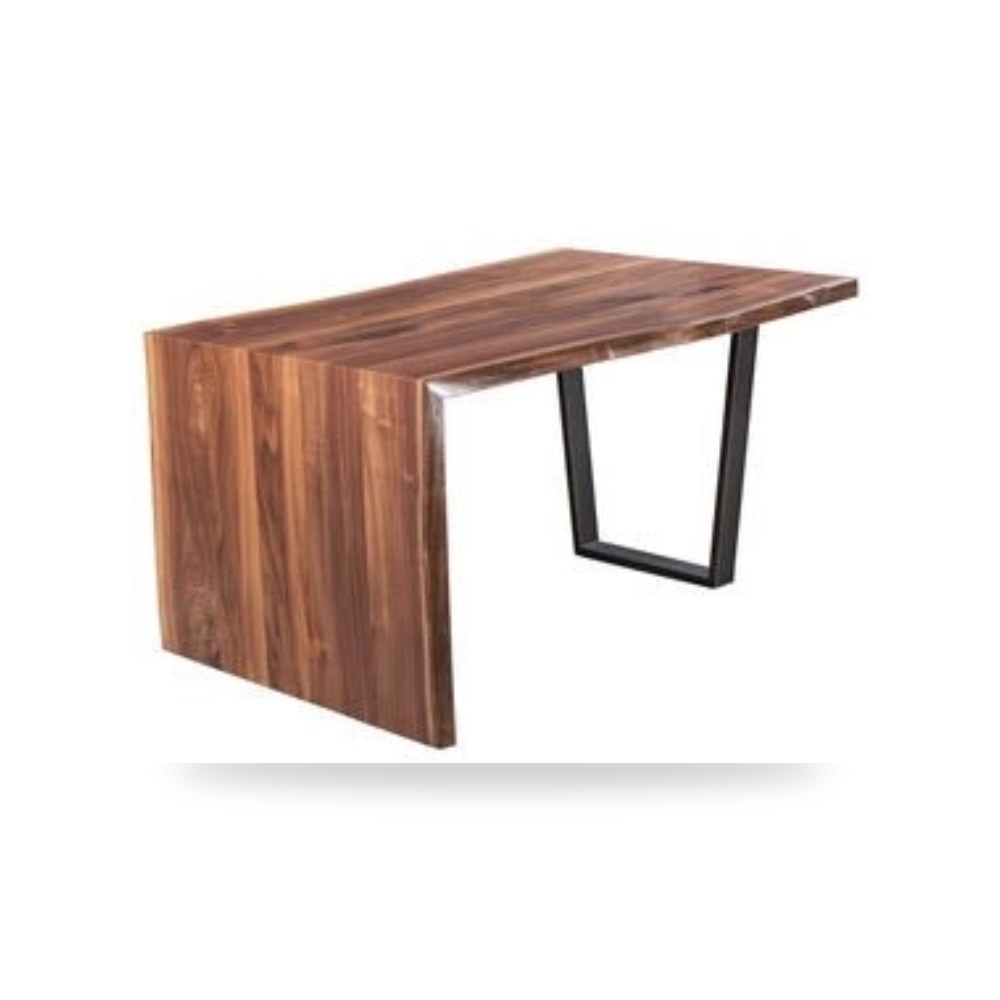مكتب شلال خشب الجوز الطبيعي مقاس 54 بوصة طراز CW54-WD Fairfield Chair