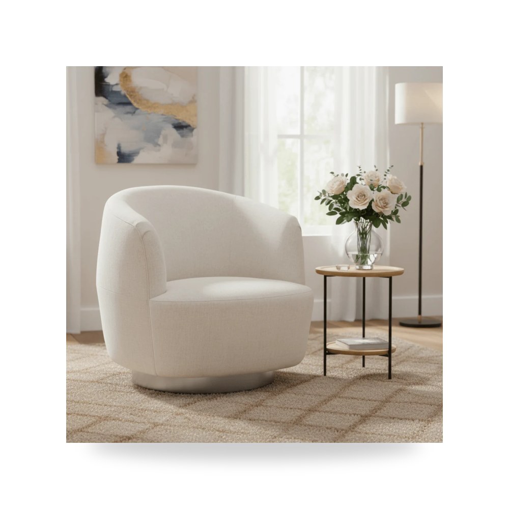 كرسي جلوس بتصميم أنيق - كرسي Dhalia Swivel Fairfield - من Fairfield Chair - طراز 6037-31