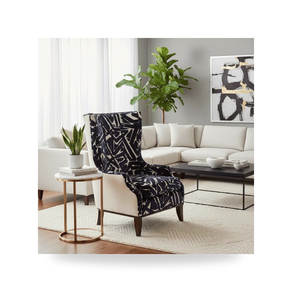 كرسي جلوس بتصميم أنيق - كرسي Fairfield Chair موديل 5178 01 - طراز 5178-01