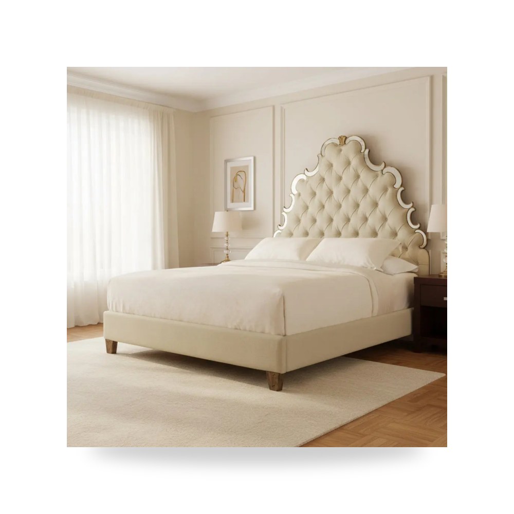 سرير نوم فاخر - سرير Hooker أصلي معتمد - من Hooker Furniture - طراز 3016-90860