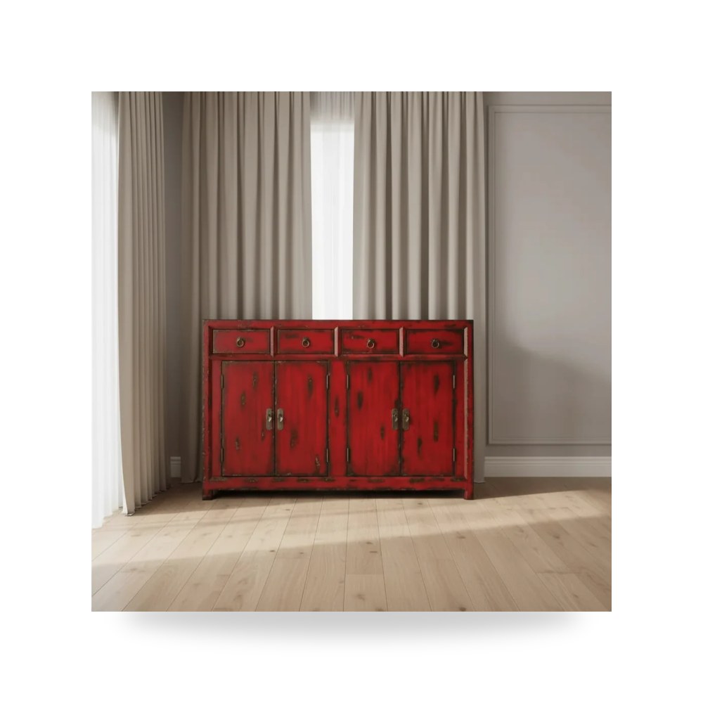 خزانة أحمر Asian هوكر فيرنتشر Hooker Furniture
