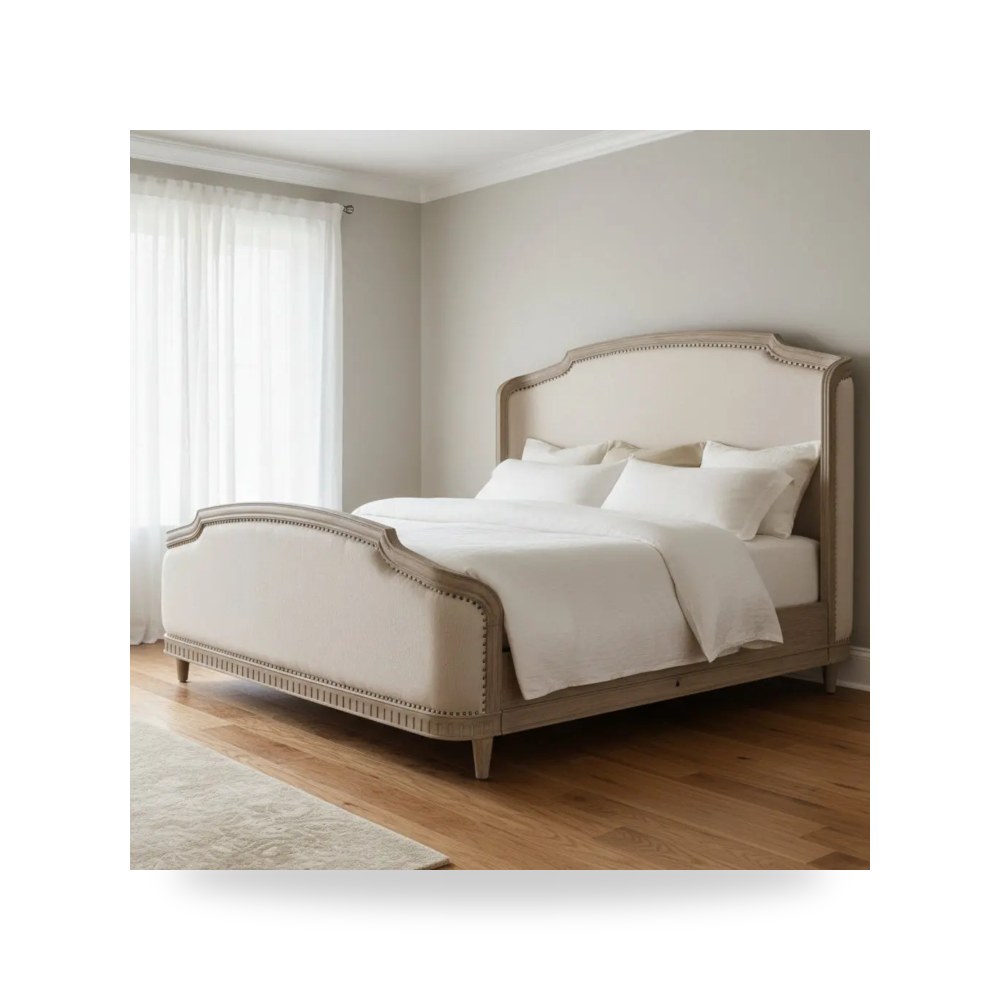 سرير نوم فاخر - Upholstered Shelter Bed 5 - 0, Queen - من Hooker Furniture