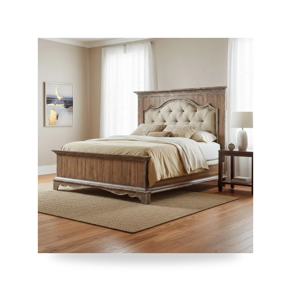 سرير نوم فاخر - سرير نوم أحمر Hooker موديل 5300 90860 - من Hooker Furniture