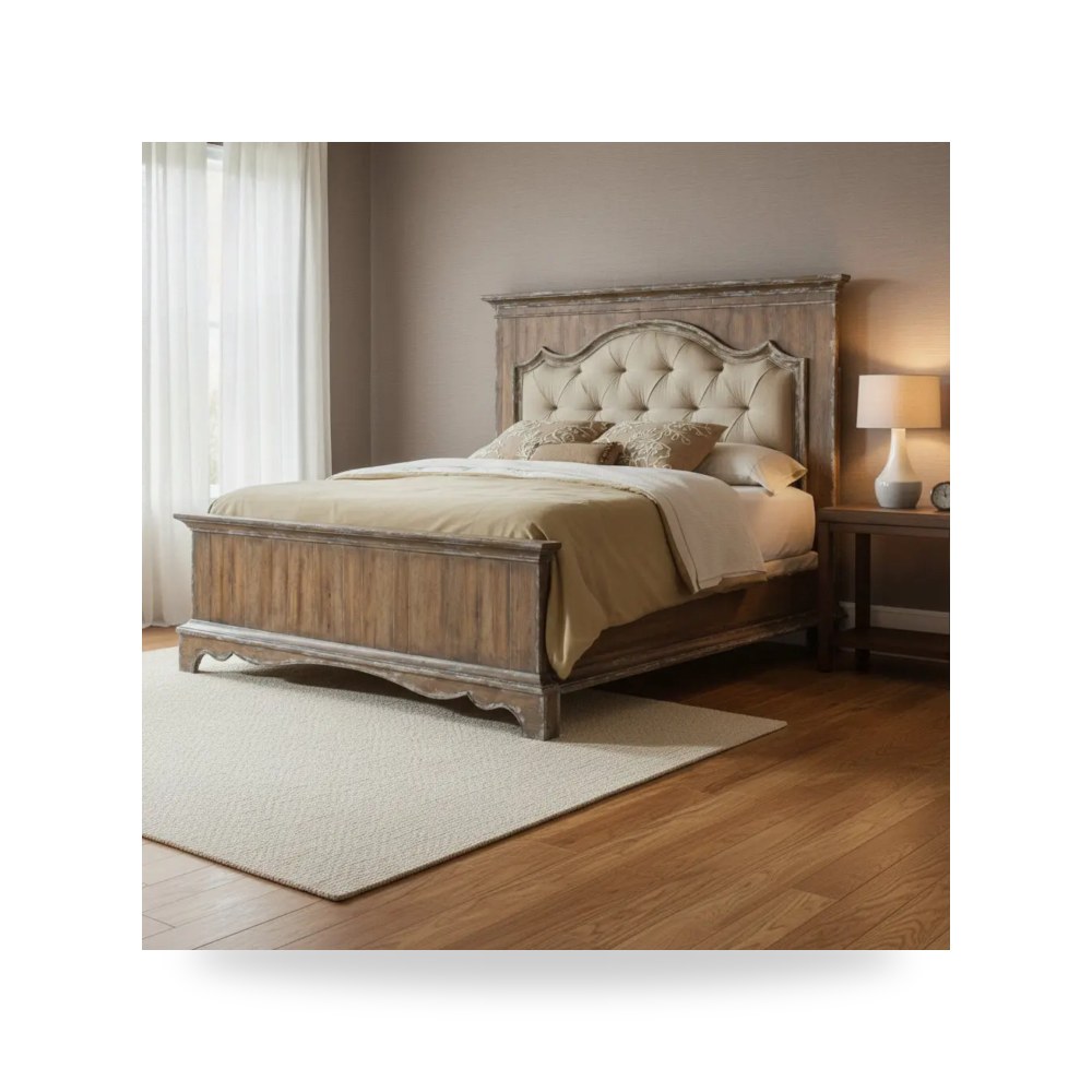 سرير نوم فاخر - سرير نوم أحمر Hooker موديل 5300 90866 - من Hooker Furniture