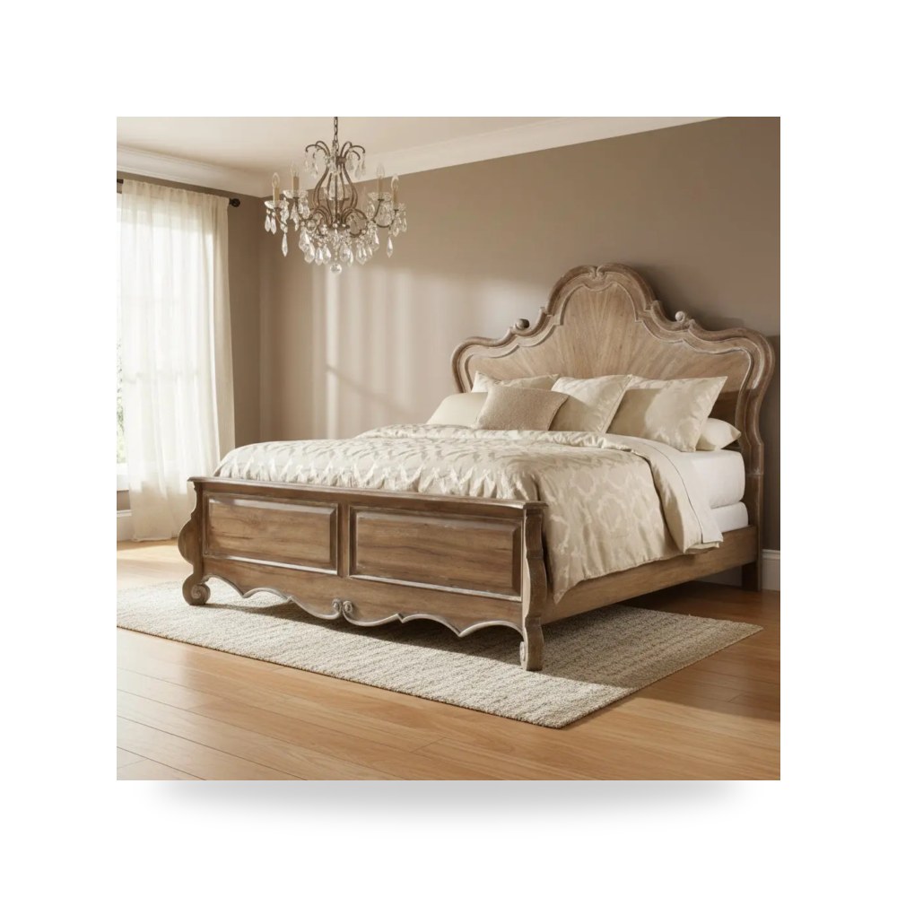 سرير نوم فاخر - سرير نوم Hooker موديل 5300 90260 - من Hooker Furniture - طراز 5300-90260