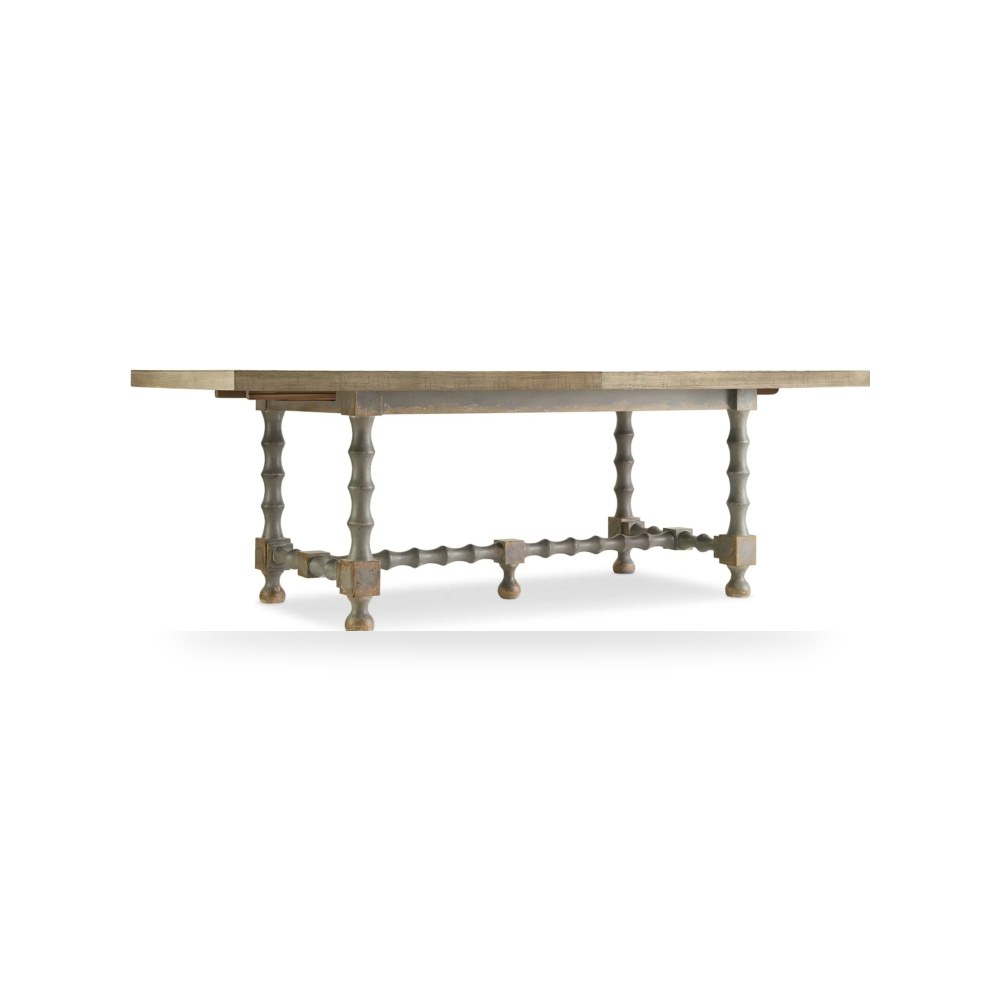 طاولة 84in Trestle w - 2 رمادي هوكر فيرنتشر Hooker Furniture