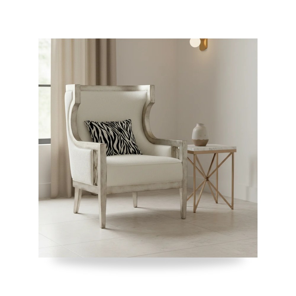 كرسي جلوس بتصميم أنيق - كرسي Sanctuary Debutant Hooker - من Hooker Furniture
