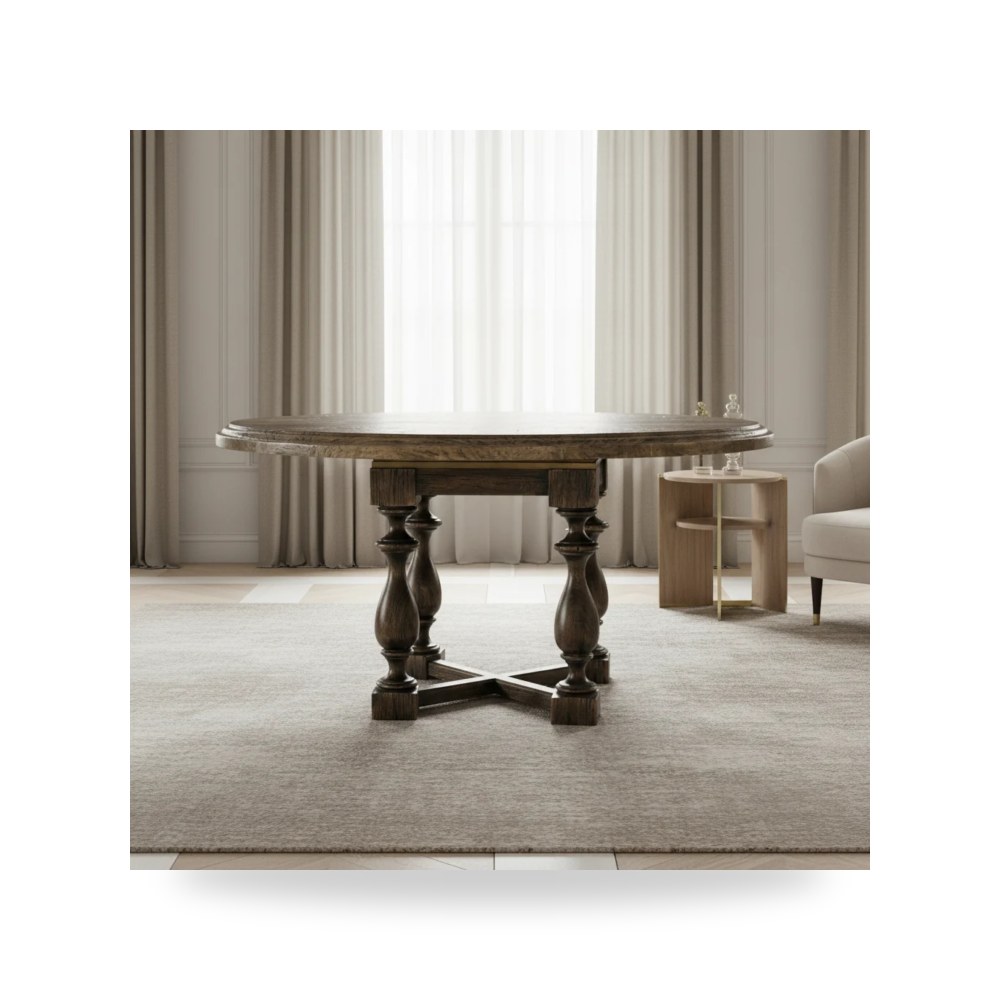 طاولة طعام Ellinger 60in Round هوكر فيرنتشر Hooker Furniture