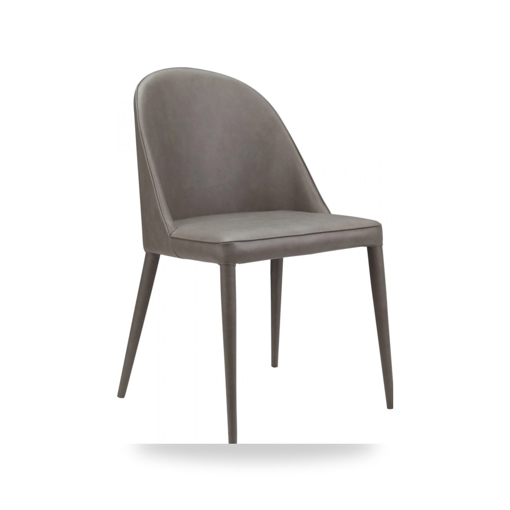 كرسي طعام فاخر - كرسي طعام رمادي Moe's Home موديل YM 1002 26 - طراز YM-1002-26