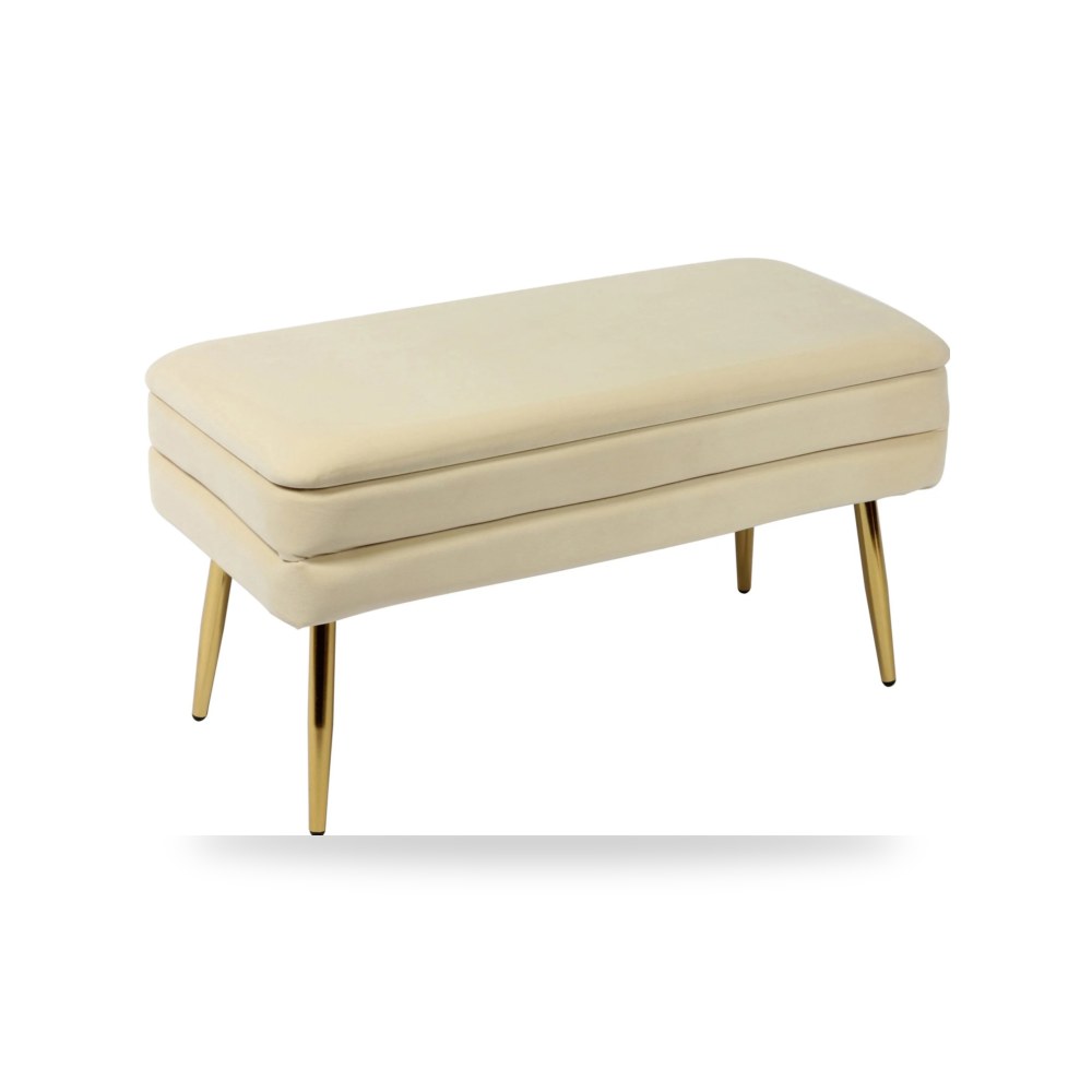 مقعد كريمي Ziva Storage توف فيرنتشر TOV Furniture