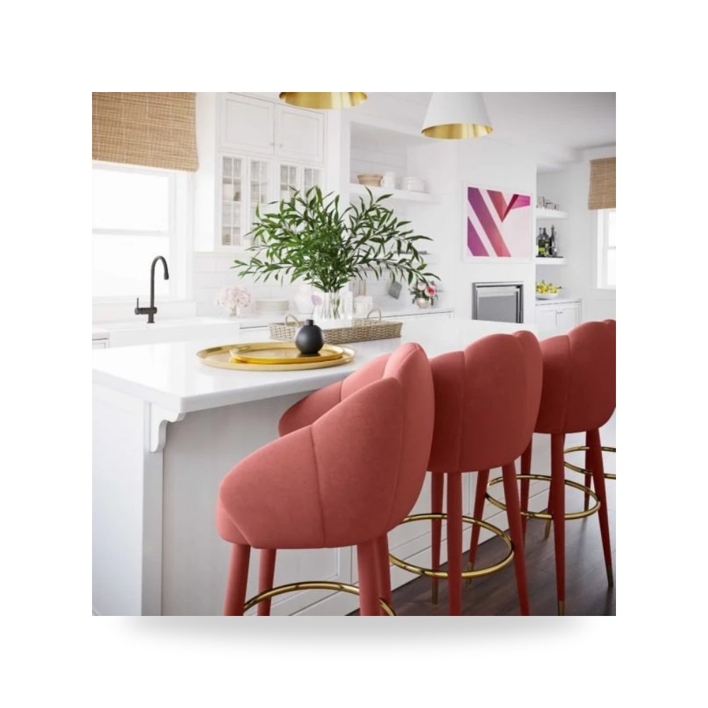 كراسي ومقاعد فاخرة - Counter Stools TOV موديل TOV D68239 - من TOV Furniture