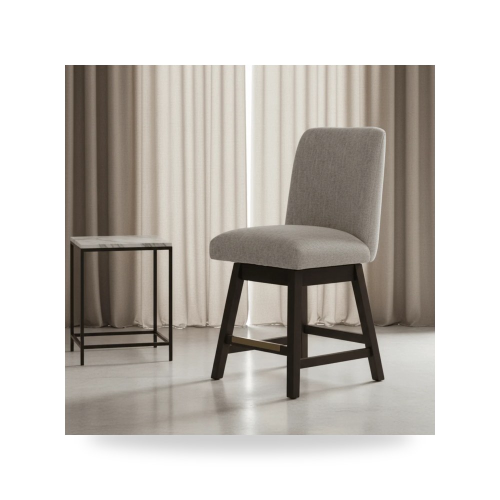 كراسي ومقاعد فاخرة - Burkhaus Counter Height Barstool