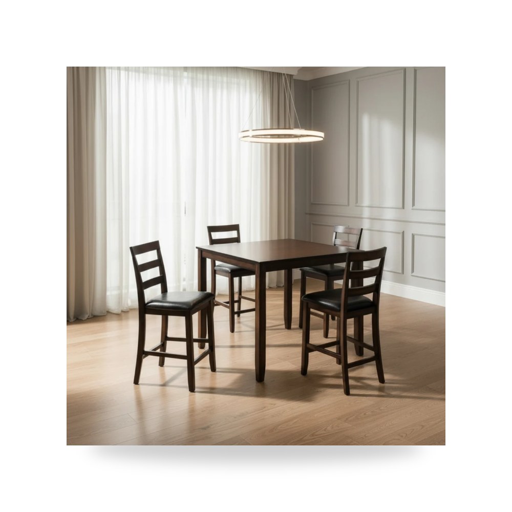 كرسي طعام فاخر - طقم غرفة طعام Ashley موديل D385 223 - طراز D385-223