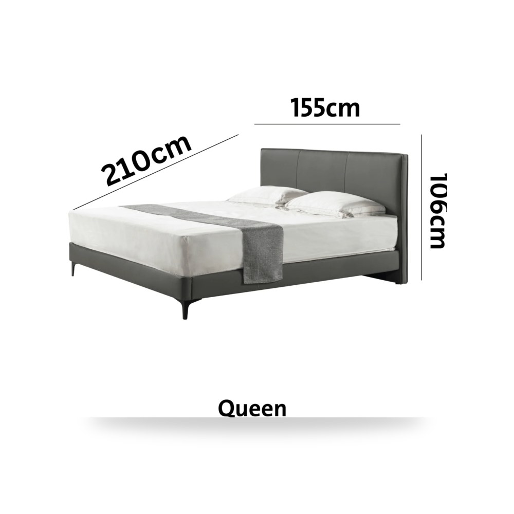 سرير نوم Harbor of Dreams King (King - Queen) رمادي روتس
