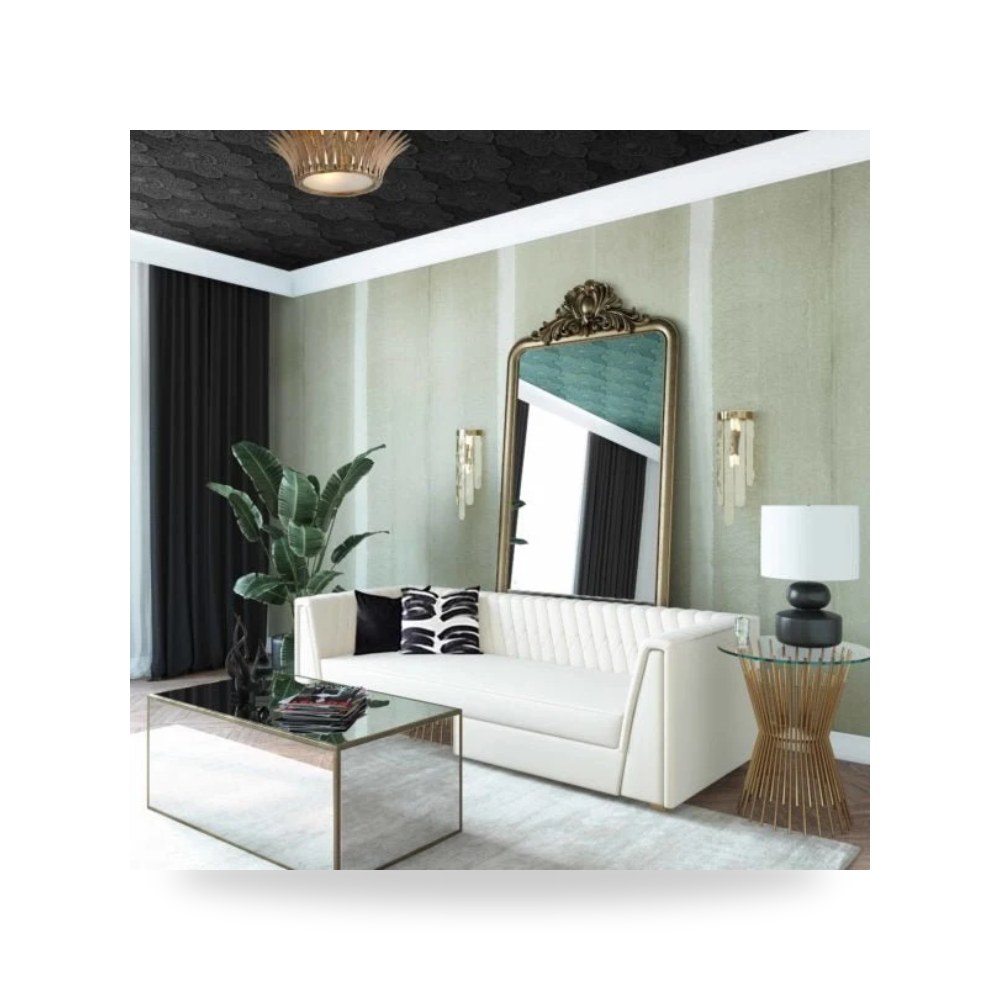 أريكة قطيفة كريمي Wafa توف فيرنتشر TOV Furniture