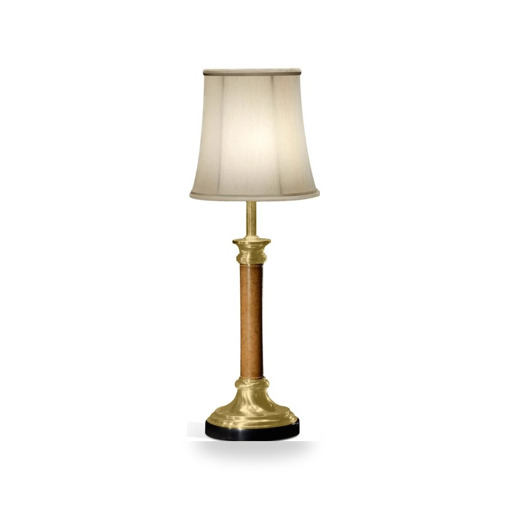 مصباح طاولة جلد Buckingham Collection موديل 495115-L002 Jonathan Charles