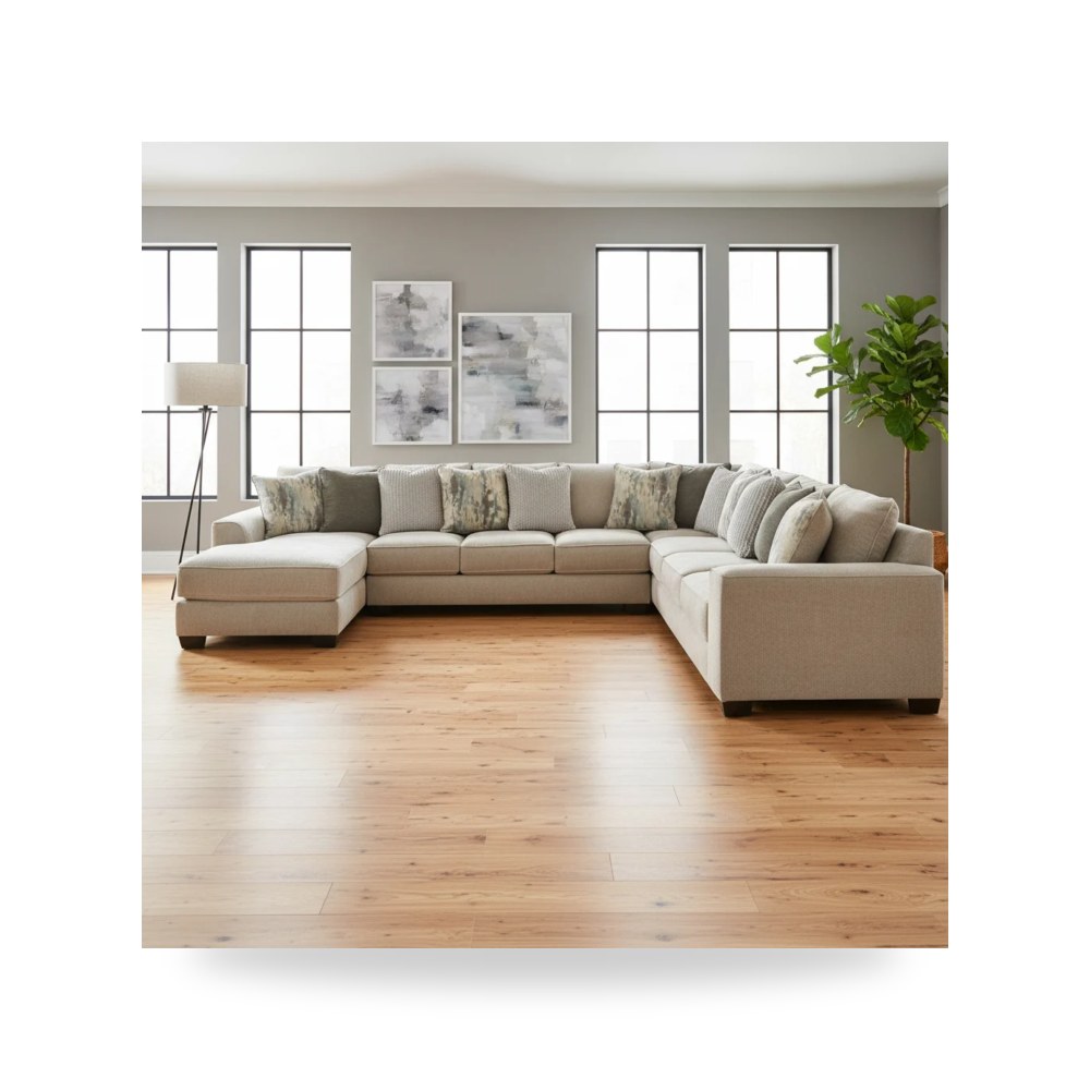 كنب زاوية أريكة مقطعية آشلي Ashley Furniture موديل 39504 Sec موديل 39504-Sec-AC Ashley