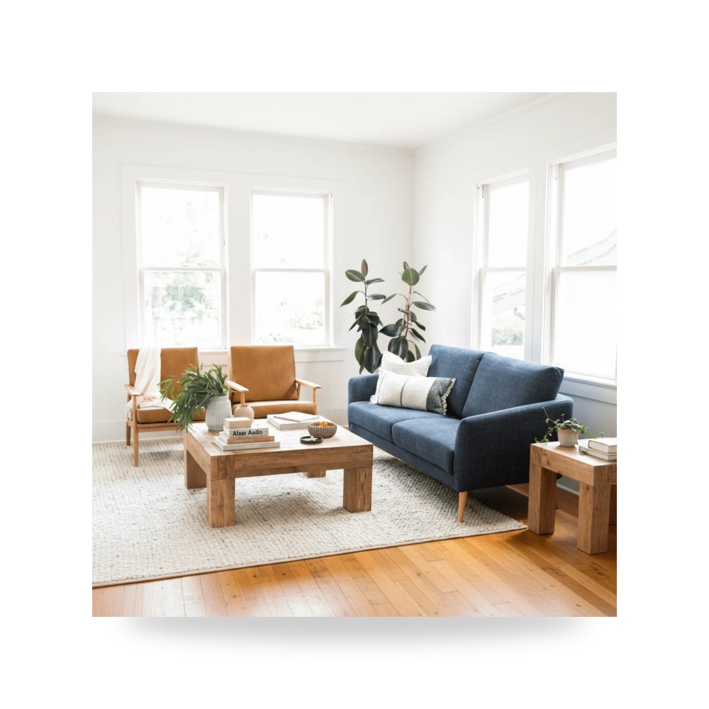 طاولة قهوة بلوط Evander Moes موديل VL-1058-24 Moe's Home