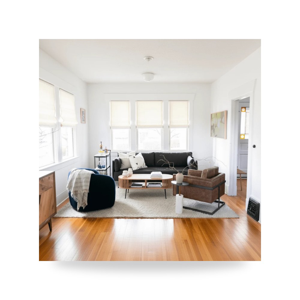 طاولة قهوة أبيض Henrich Oil Moes موديل YC-1026-24 Moe's Home