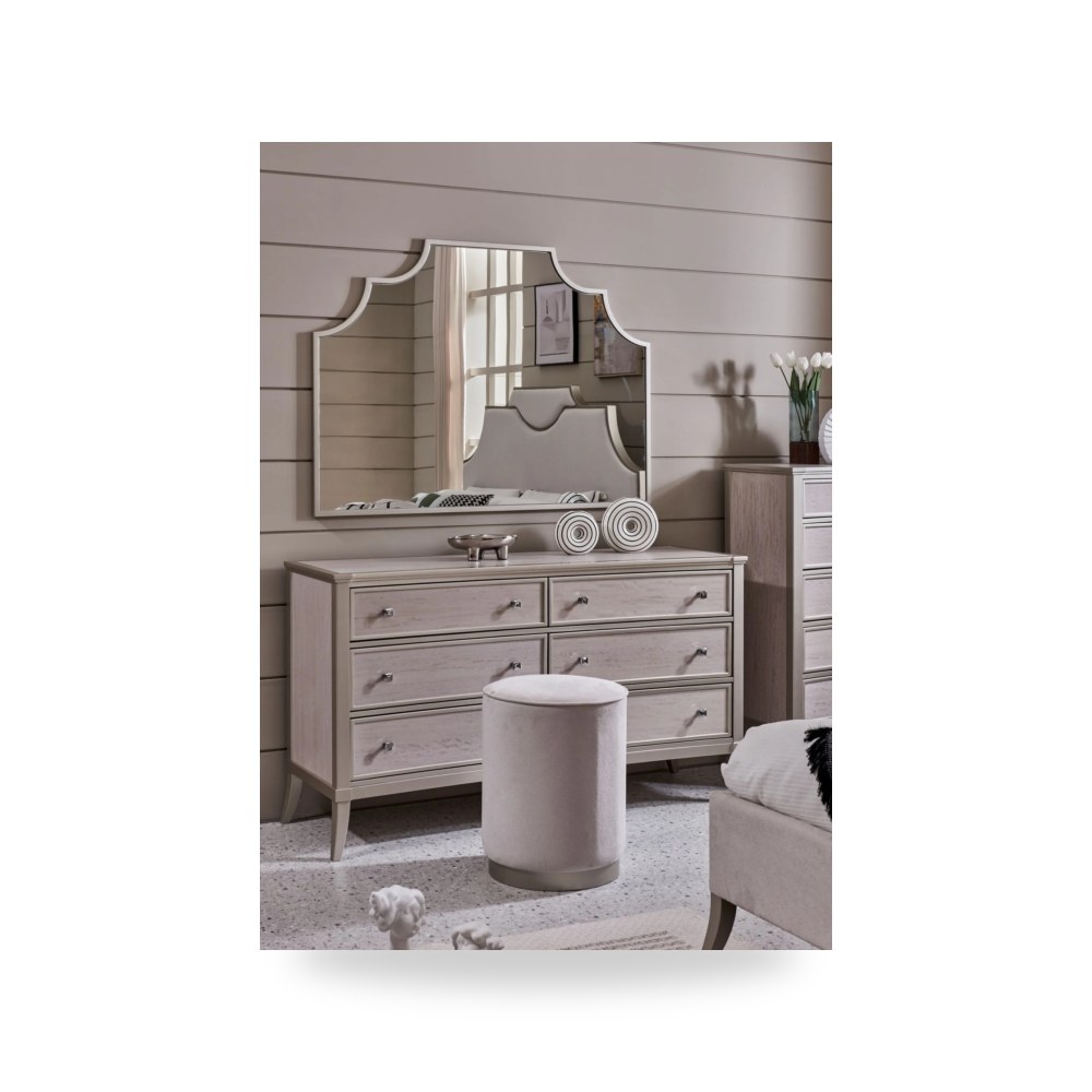 وحدة أدراج وكومودينة غرف نوم - ELISORA DRESSER - طراز GF-858-DT