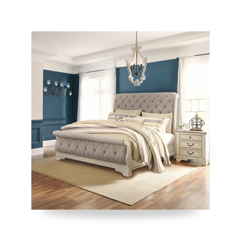 طقم غرفة نوم آشلي Ashley Furniture موديل B743 KingSleigh موديل