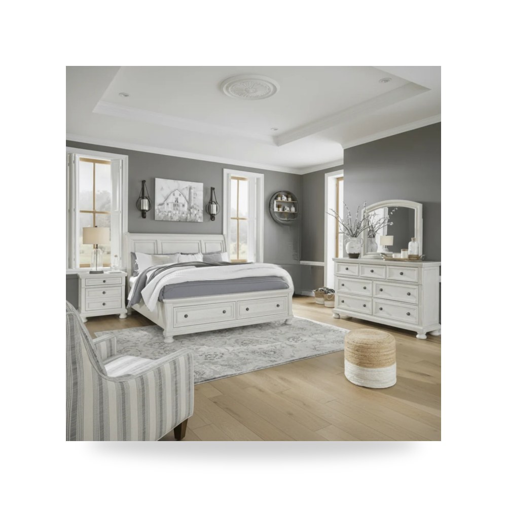طقم غرفة نوم آشلي Ashley Furniture موديل B742 KingS موديل B742-KingS