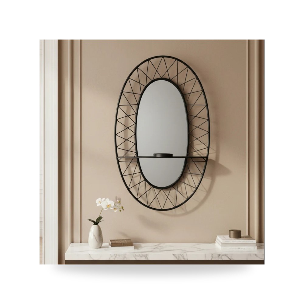 مرآة أسود METAL Sagebrook موديل 12254D Sagebrook Home
