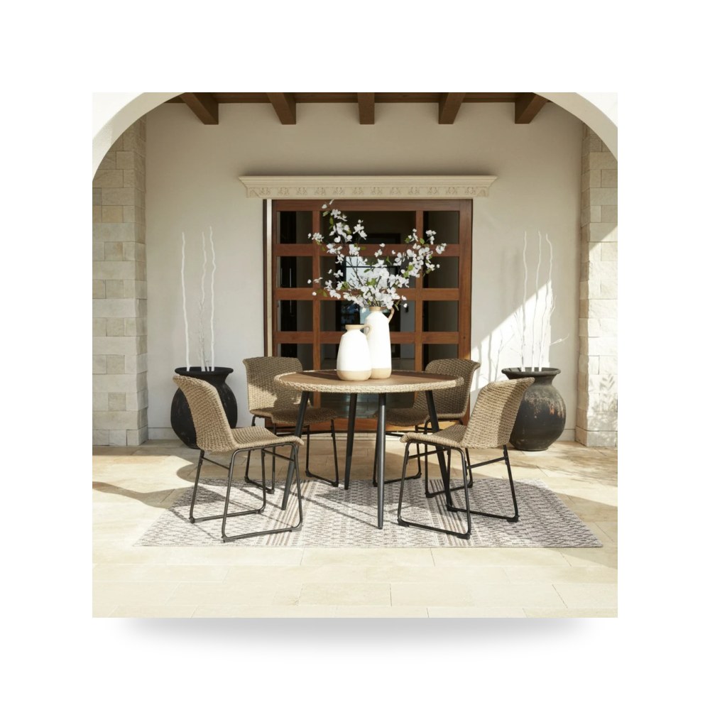 كراسي ومقاعد فاخرة - Outdoor Sets Ashley موديل P369 Dining