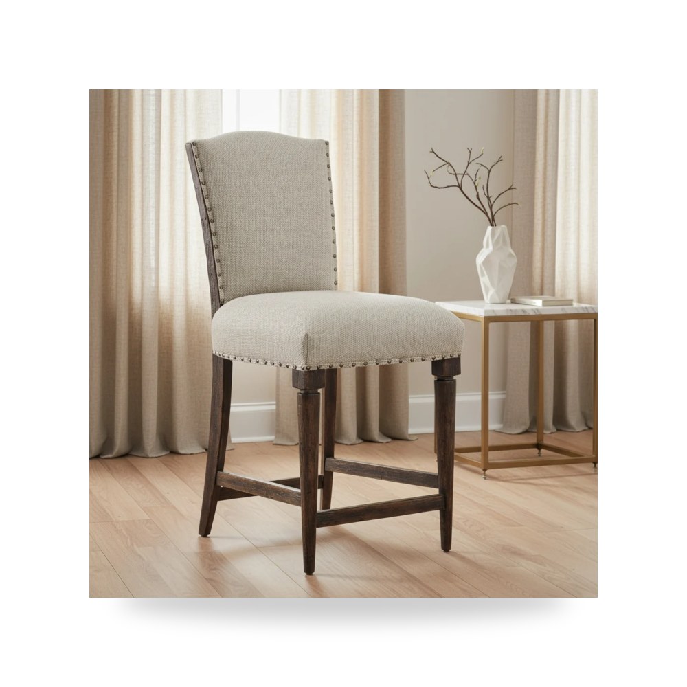كرسي جلوس بتصميم أنيق - كرسي Counter Hooker معتمد - من Hooker Furniture - طراز